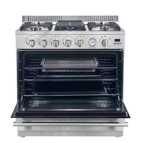 90 cm wide freestanding gas oven